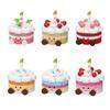 Kawaii Mini Cake Micro Building Blocks Kids Toys 3D Models Educational Toys DIY Birthday Gifts New Products