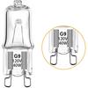 SDTC Tech 6 Pack Halogen Light Bulb for Whirlpool Microwave Oven, G9 120V 40W W10709921 Microwave Light Bulbs Compatible with Whirlpool KitchenAid