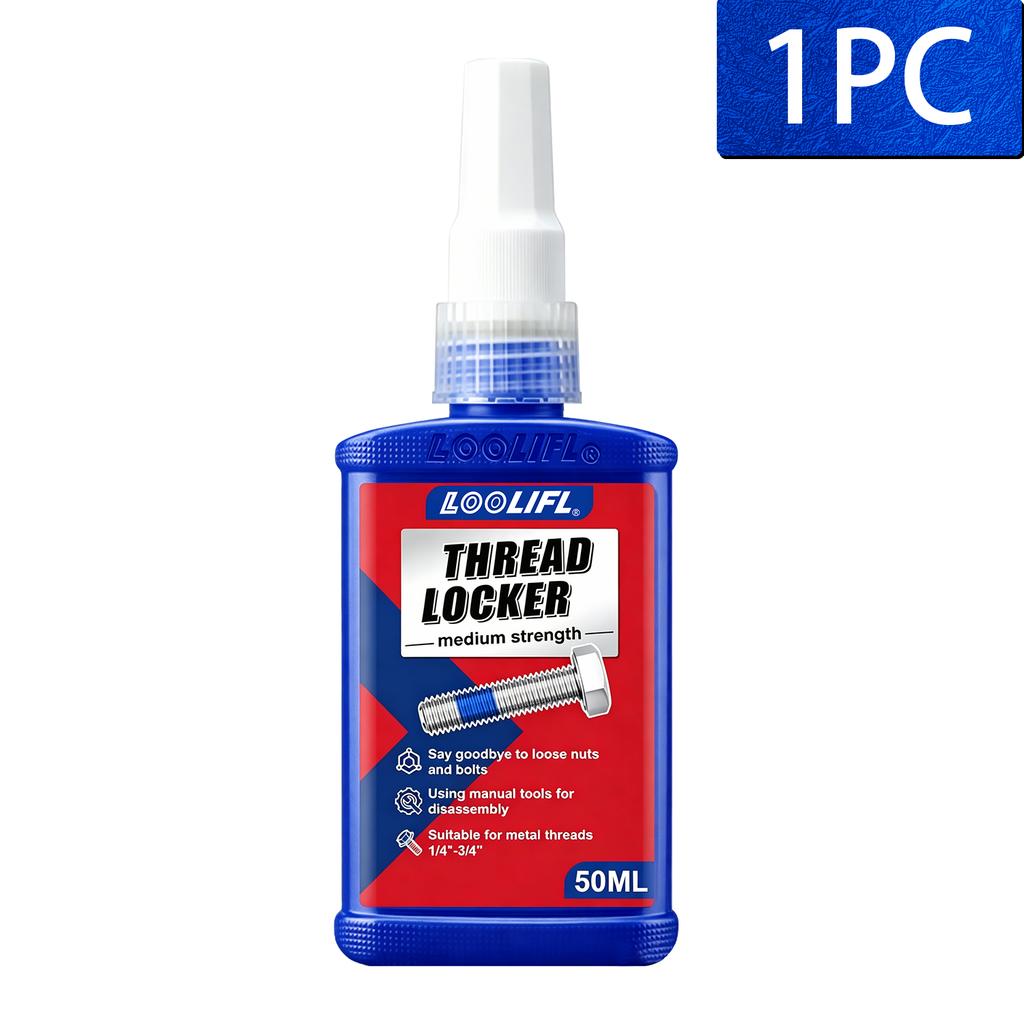 Thread Locker Blue 243 Red 271 Removable Permanent Locking Nuts Bolts Seal Lock Tight Fasteners Anaerobic Curing Metal Glue Tool Thread Lock3