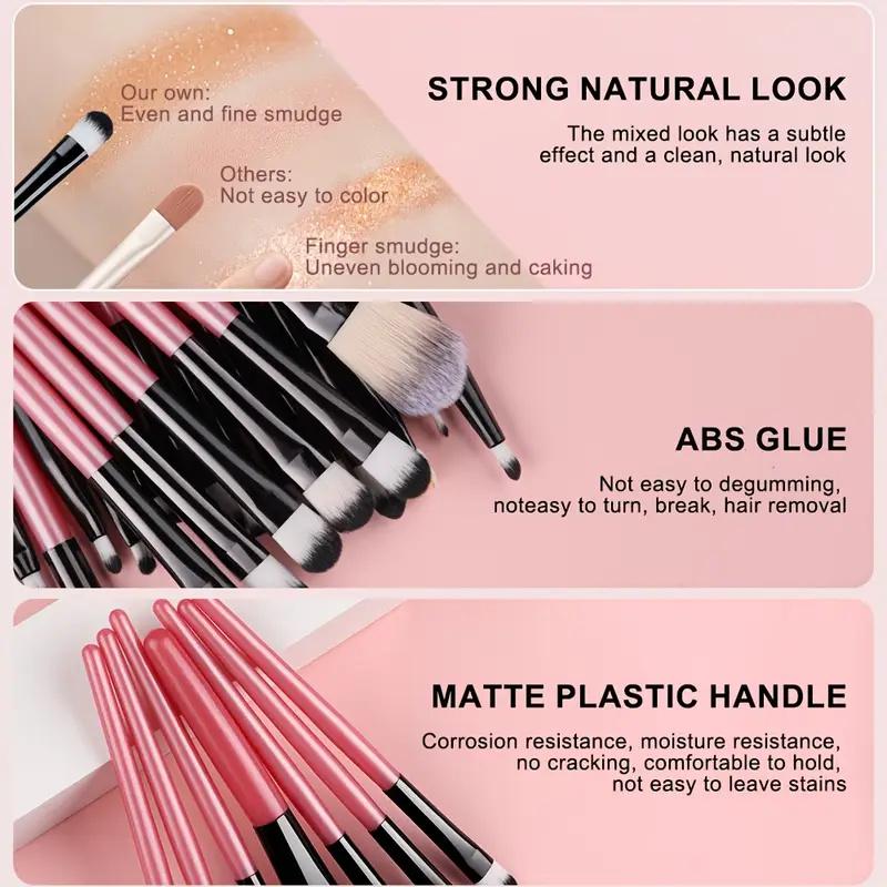Set Pennelli Trucco Premium Sintetici Kabuki Fondotinta Correttori Cipria Fard Miscelazione Viso Occhi Set Pennelli