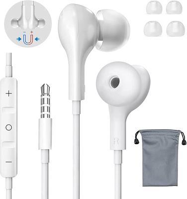 Pewesv 3.5mm In-Ear Headphones for Clear Calls (3.5mm Jack)