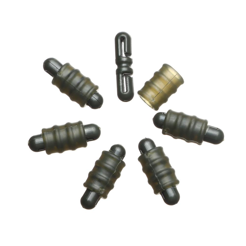 Instantly Shock Fishing Feeder Terminal Bead Line Holder Trough Fishing Rigs Connector Bead