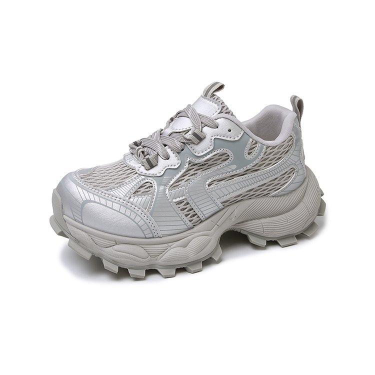 Fashion Spring and Summer Muffin Bottom Platform Shoes Are Not Tired Feet Mesh Casual Sports Shoes Women