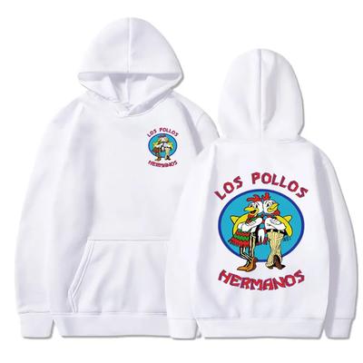 Breaking Bad Hoodie Los Pollos Hermanos Chicken Brothers Εκτύπωση αθλητική φόρμα ανδρών Γυναικεία Μόδα Φθινοπωρινό Χειμερινό φλις Φαρδιά φούτερ