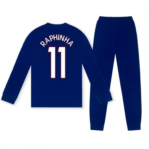FC Barcelona Boys Raphinha 11 Long Pyjama Set