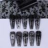 Laser Nail Foils Lace Design Nail Art Stickers Professional Nail Decorations  Manicure DIY