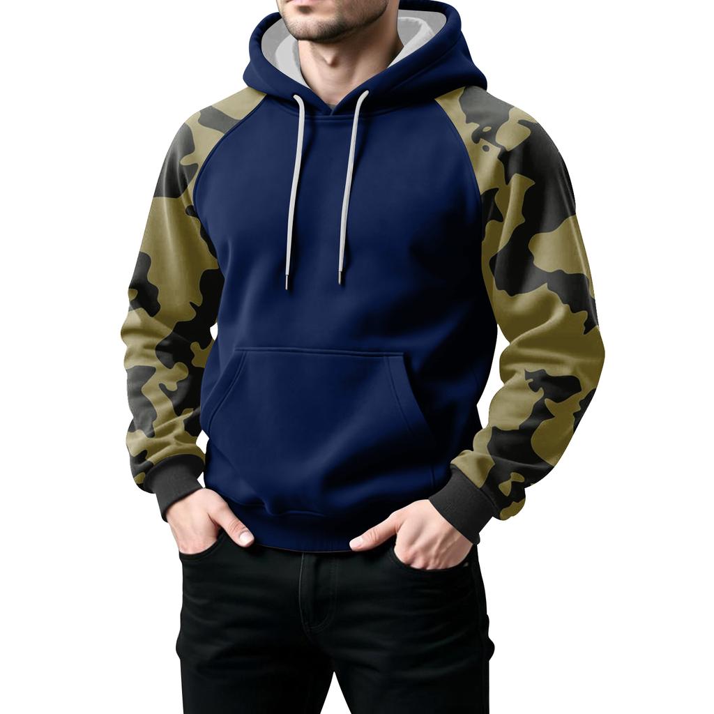 Hanorac Camuflaj Bărbați Hanorac Sport Bărbați Mărime Mare Hanorac Casual