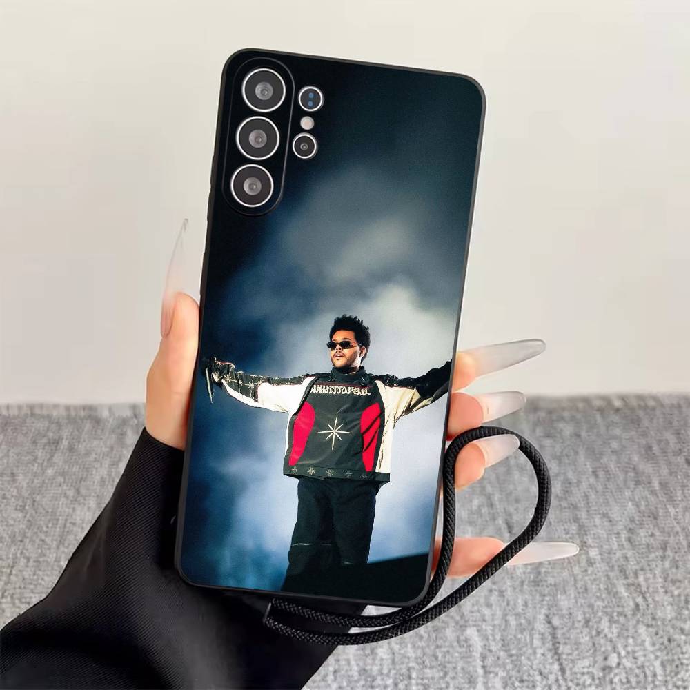 

T-The Weeknd Phone Case For Samsung S25,S24,S21,S22,S23,S30,Ultra,S20,Plus,Fe,Lite,Note,10,Black Cover Samsung S25