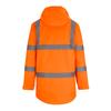 Regatta Mens Pro Contract Dover Hi-Vis Parka