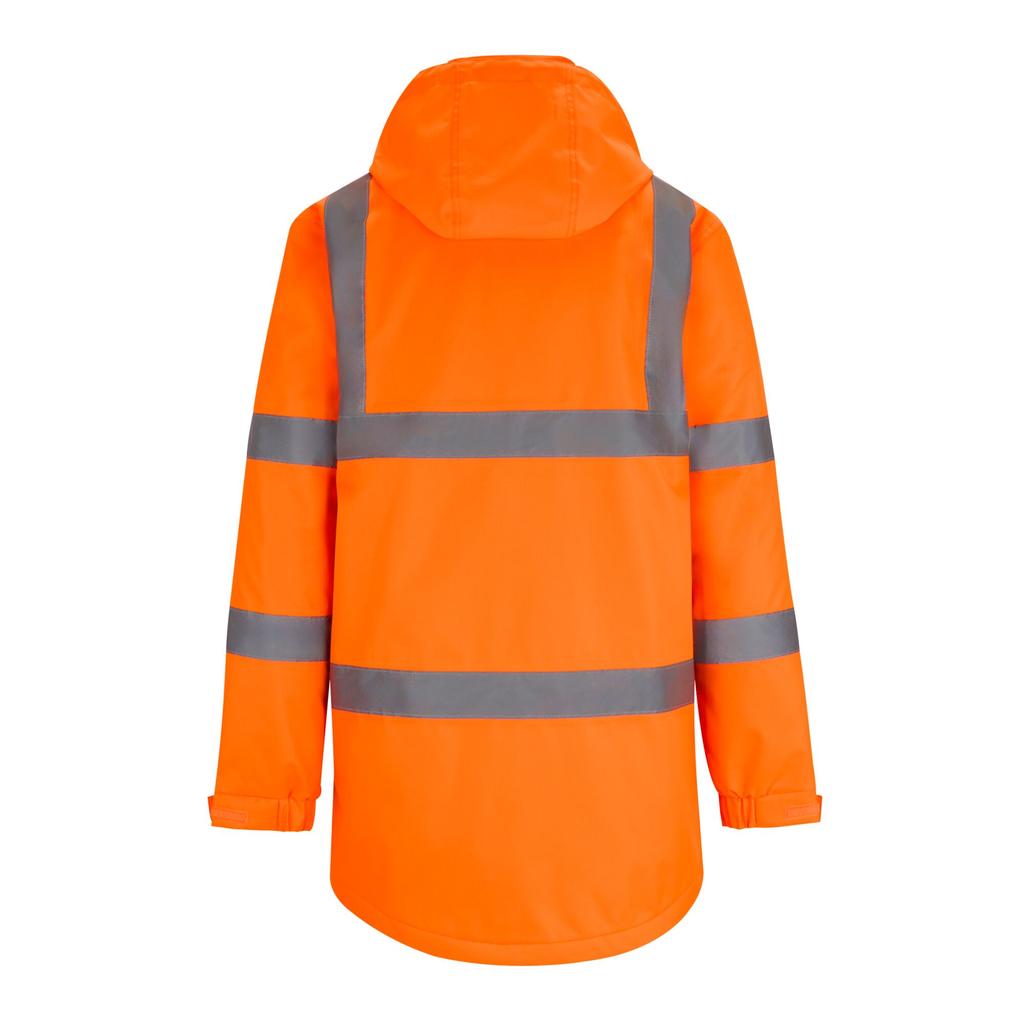 Regatta Mens Pro Contract Dover Hi-Vis Parka
