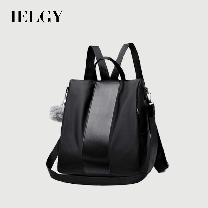 IELGY Nylon College Bags Casual Shopping Multi-purpose Backpack