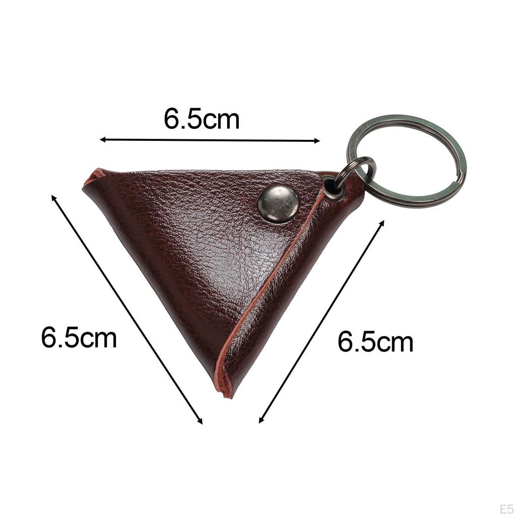 Guitar Pick Holder Keychain Plectrum Carrying Case Bag Musical Instruments Accessories Storage for
