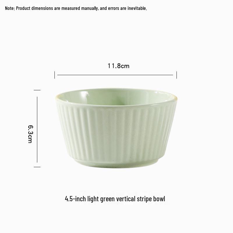 2025 New Model: 10-Piece Ceramic Bowl Set - Underglaze, Microwave-Safe, High Aesthetic Appeal for Rice & Noodle Soup.