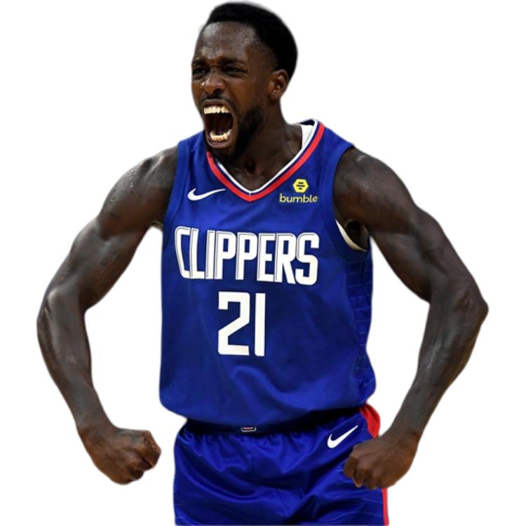 Nike NBA Clippers Beverly No. 21 Sleeveless Jersey SW Fan Edition Men Jersey Blue 864481-499