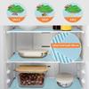 Silicone Lining Drawer Pad Washable Non-Slip Refrigerator Mats Cupboard Shelf Liners Drawer Covers Pads Table Placemats