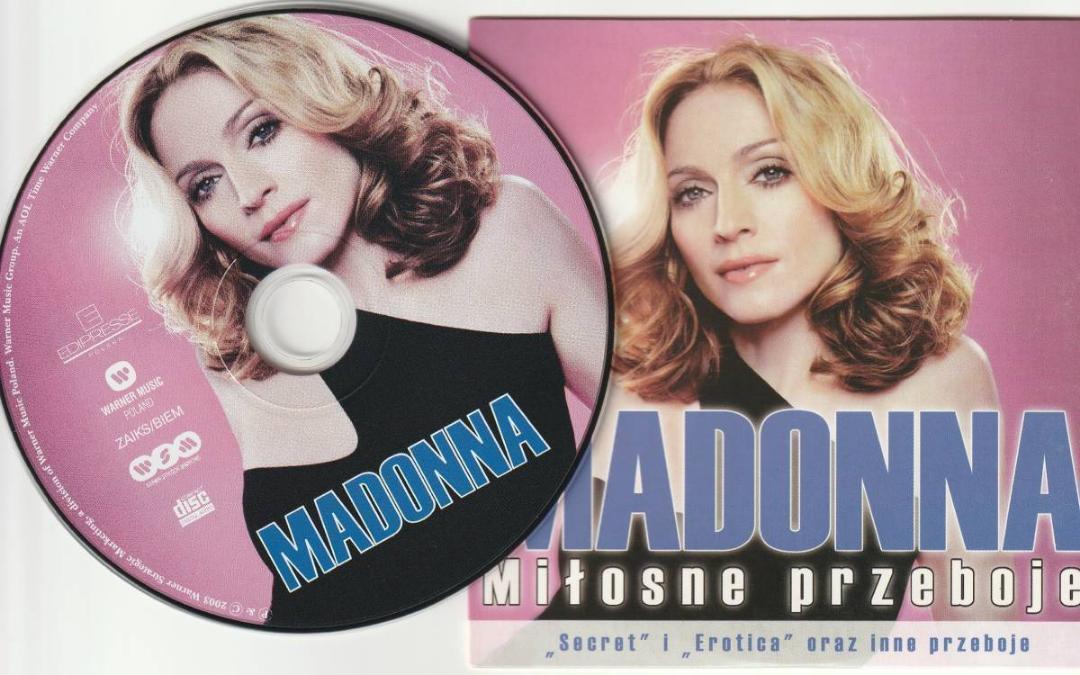 

[USED] Madonna Miosne Przeboje Polish Edition Rare Mini Best CD