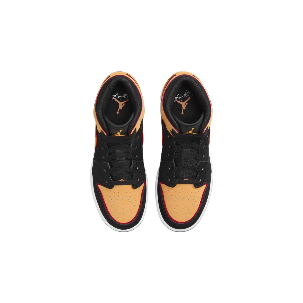 Jordan 1 Taglia media per bambini, bianco e nero FJ4924-008