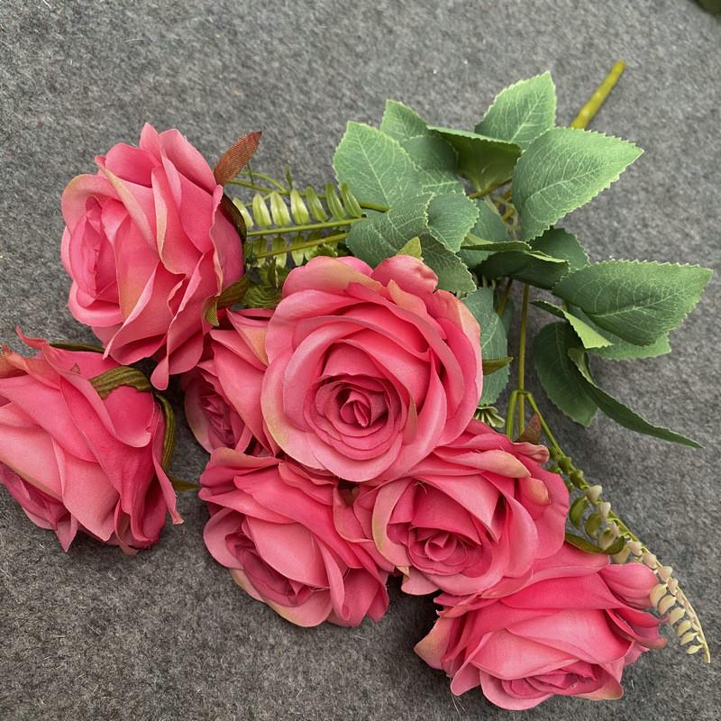 Premium Fake Rose Flowers For Wedding Centerpieces And Room Accents