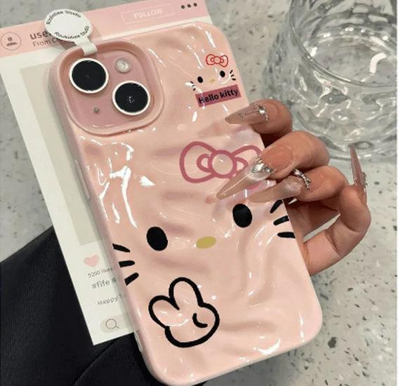 

Line Bie KT Cat Apple 17/17Pro Soft Phone Case & 16ProMax14 Protective Cover 12