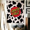 Santa Cruz Wall Tapestry Aesthetic Wall Hanging Printed Fabric Blanket Decorative Tapestries for Bedroom Living Room Home Decor