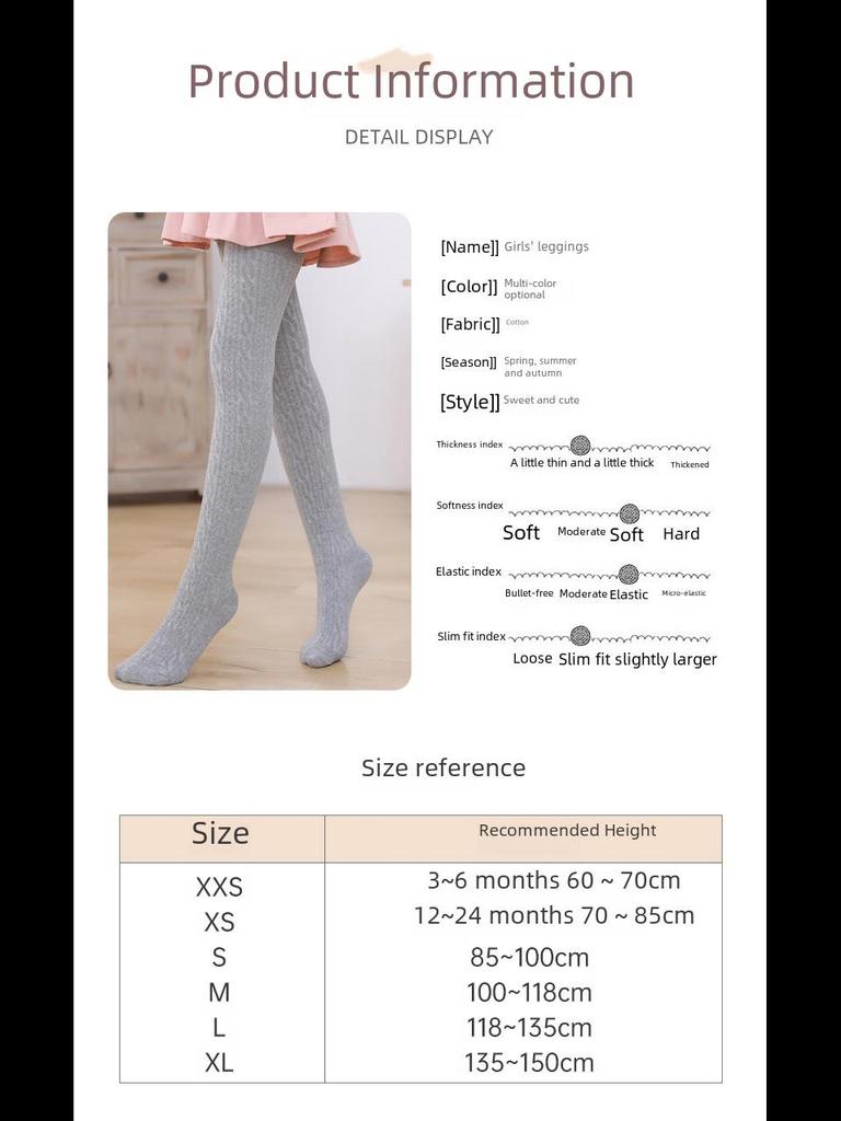 Collant per bambini a forma di 8 - Calzini senza cuciture, a fondo sottile, primavera/autunno – acquista a prezzi convenienti sul marketplace