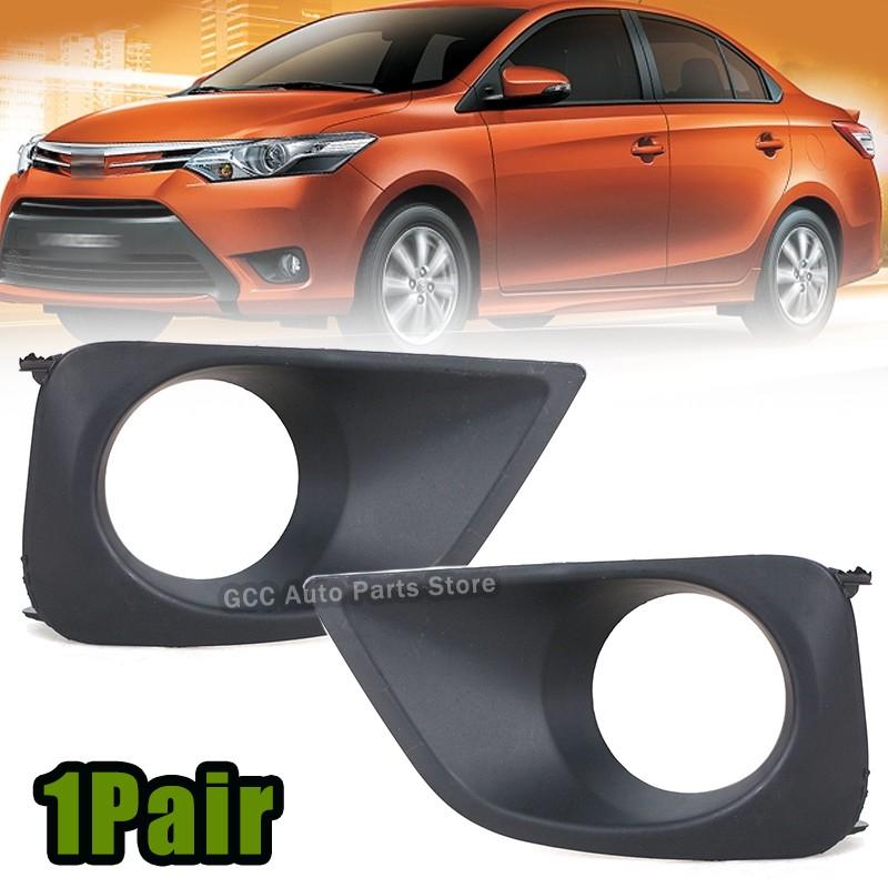 1Pair For Toyota Vios/Yaris Sedan 2013-2017 Fog light Cover