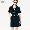 Teenie Weenie Bear Cartoon Mid-Length Dress