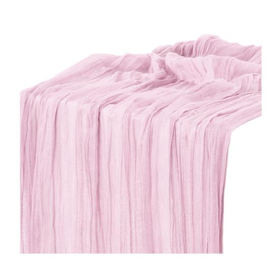Table Flag Solid Color Pleated Design Bohemia Style Wedding Table Runner Special Events Wedding Decoration