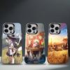Anime M-Mushoku T-Tensei Phone Case For iPhone 17,16,15,14,13,12,11,Pro,Max,Plus,E,Air,Mini Black Tpu Cover