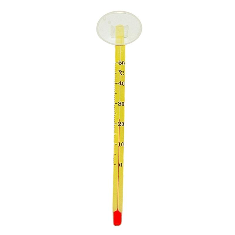 Liquid-In-Glass Aquarium Thermometer for Aquarium FishTank Accurate Floating Laboratory Thermometer