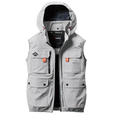 BURTLE AC2034 Air Craft AC UV with Eco Bag Ash [HOTNET] Vest, Protection, (Size 60, Gray, Medium) <005-ac2034-Eco>