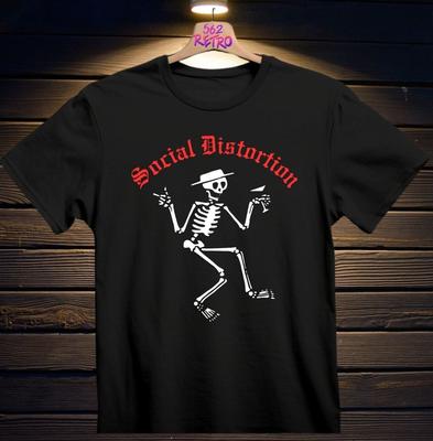 Social Distortion Punk Rock Band TShirt Black S3XL Unisex T-Shirt