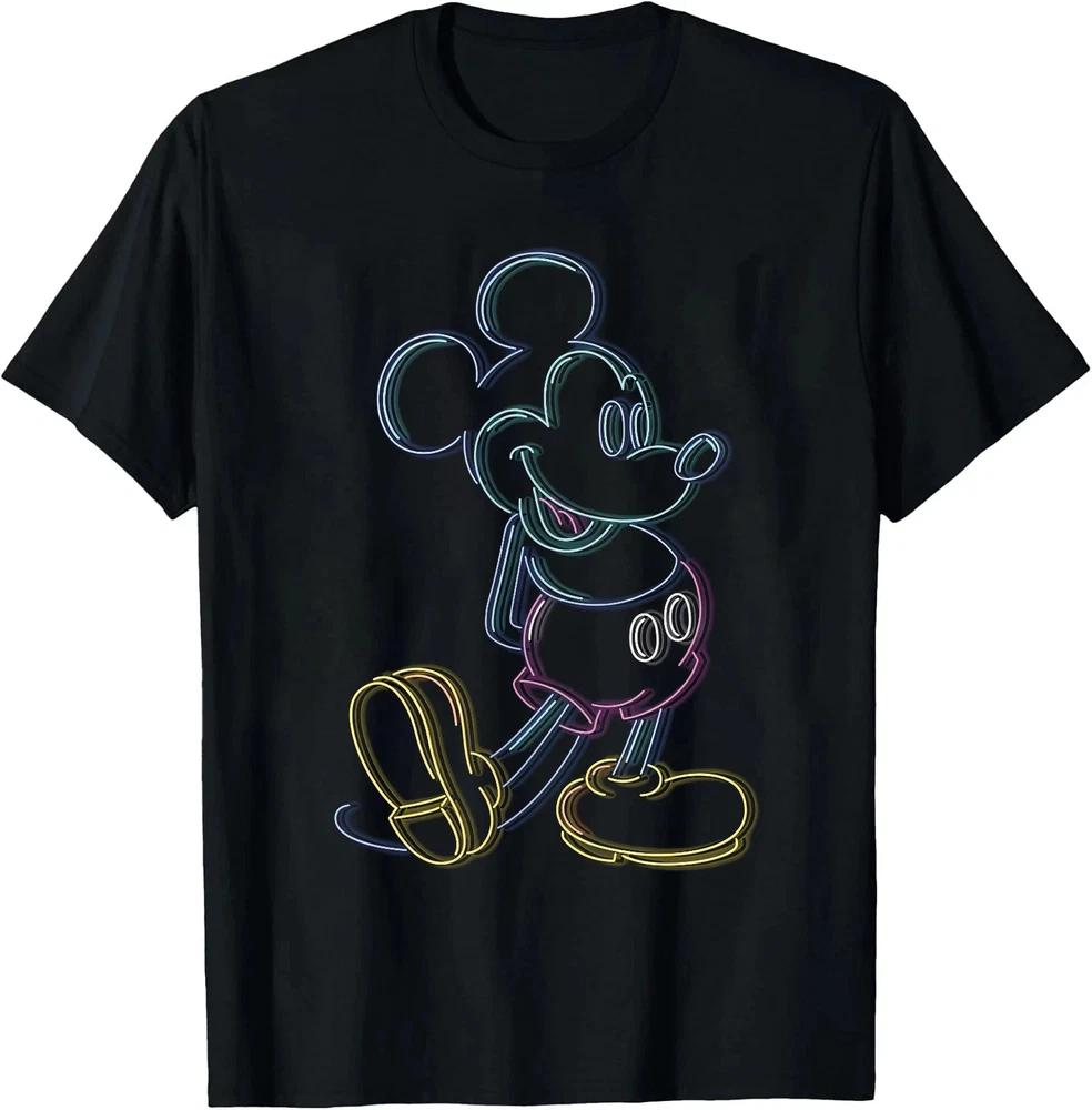 Mickey And Friends Mickey Mouse Line TShirt Size S 4XL S