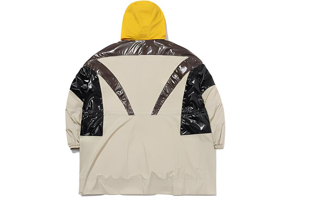 Li Ning Down Jacket Women's Yellow Gray AWBQ006-2