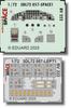 Eduard 1/72 Scale Space BV222 Interior 3D Decal with Etching Parts Set (for Revell) Plastic Model Decal EDU3DL72057 (Airplane)