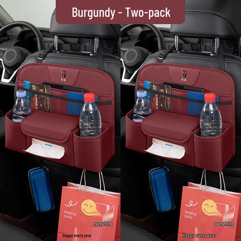 Car Seat Back Storage Bag for Hongqi Models HS5, HS7, H5, H7, EHS3, HS9, H9