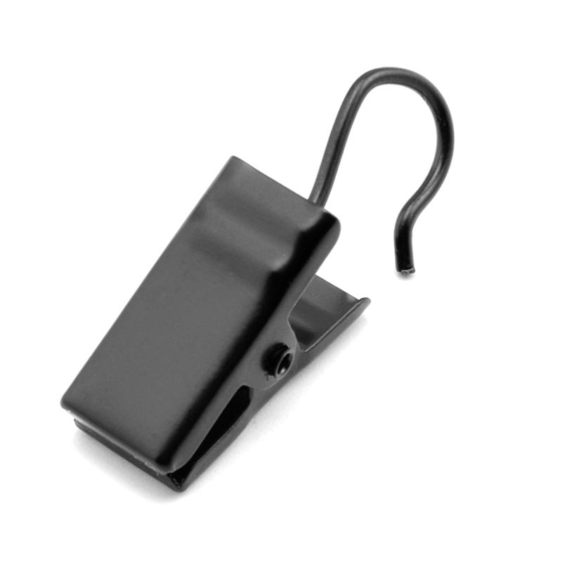 50Pcs Metal Curtain Clips With Hook Towel Photo Clips Home Window Accessories Sturdy And Durable Iron Drapery Hook
