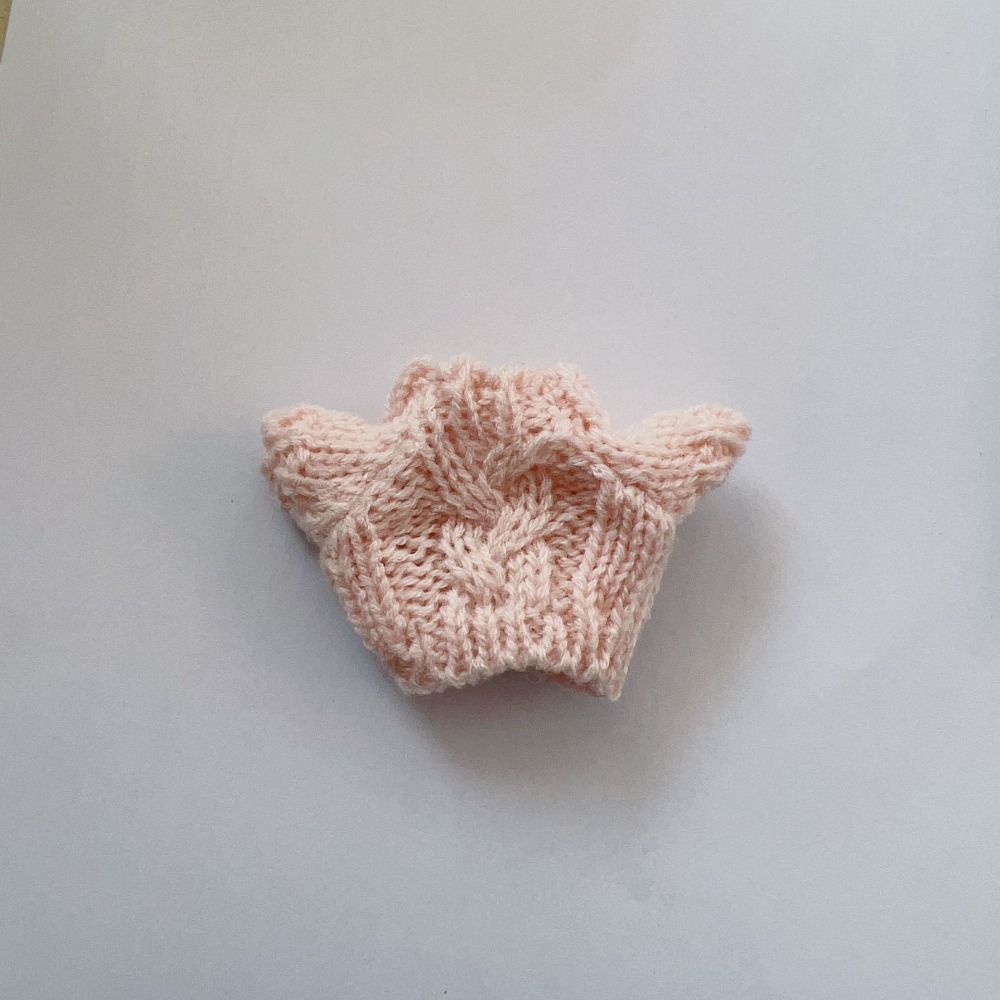 White/Red/Green Dolls Sweater Christmas Style Plush Doll's Clothing for 16cm/17cm Bjd Doll