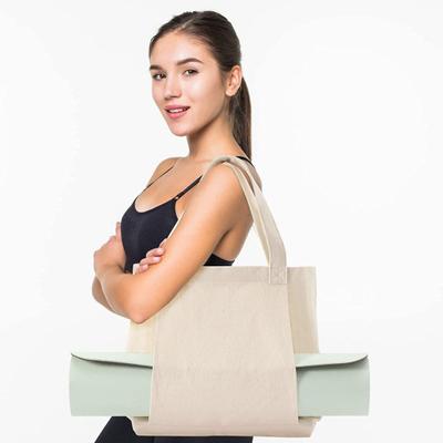 Yoga Pilates Mat Bag Multifunctional Large Capacity Canvas Handbag Portable Outdoor Exercise Equipment Yoga Pad