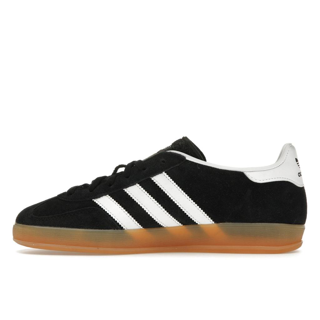 Adidas Gazelle Indoor Black White Gum Unisex Sneakers Core-Black Cloud-White JI2060