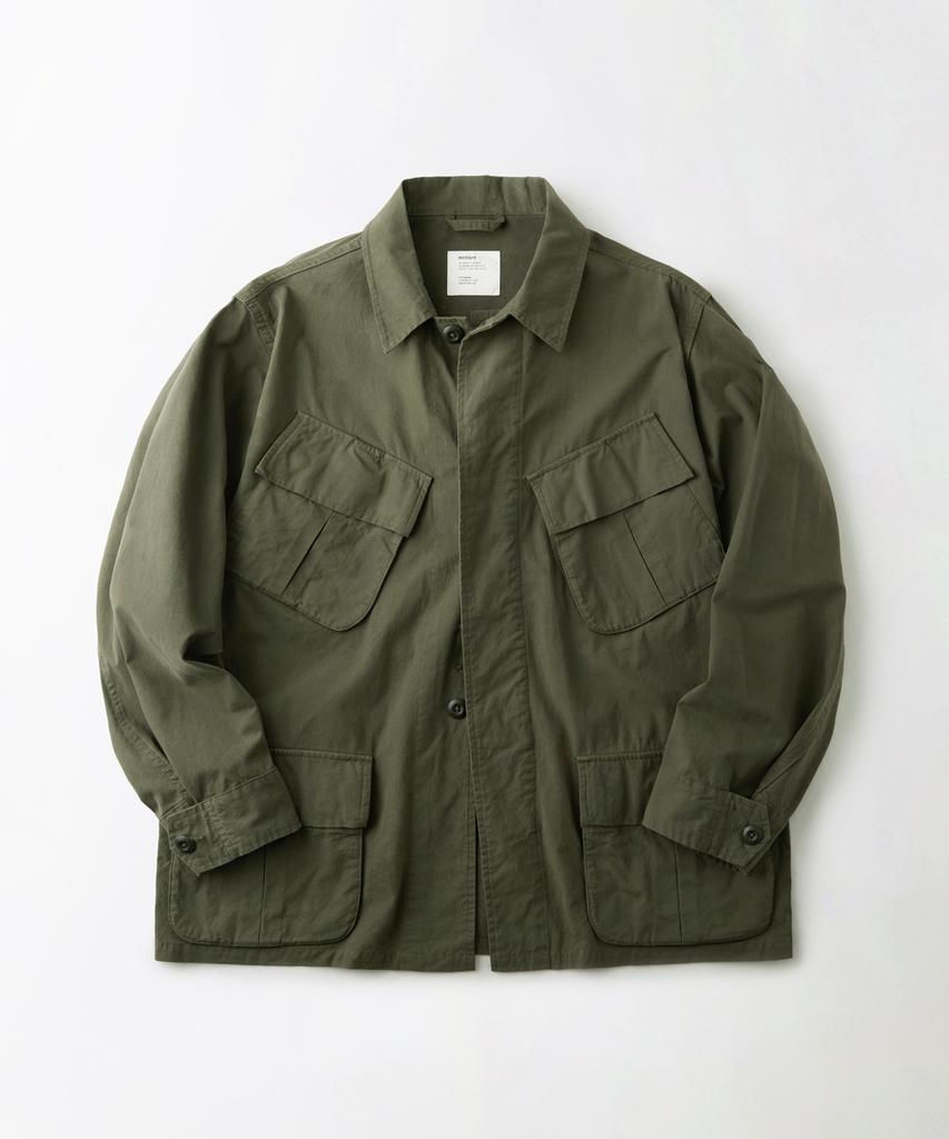 Uitstekend 2e Poplin Jungle Camouflage Jas_Olijfgroen