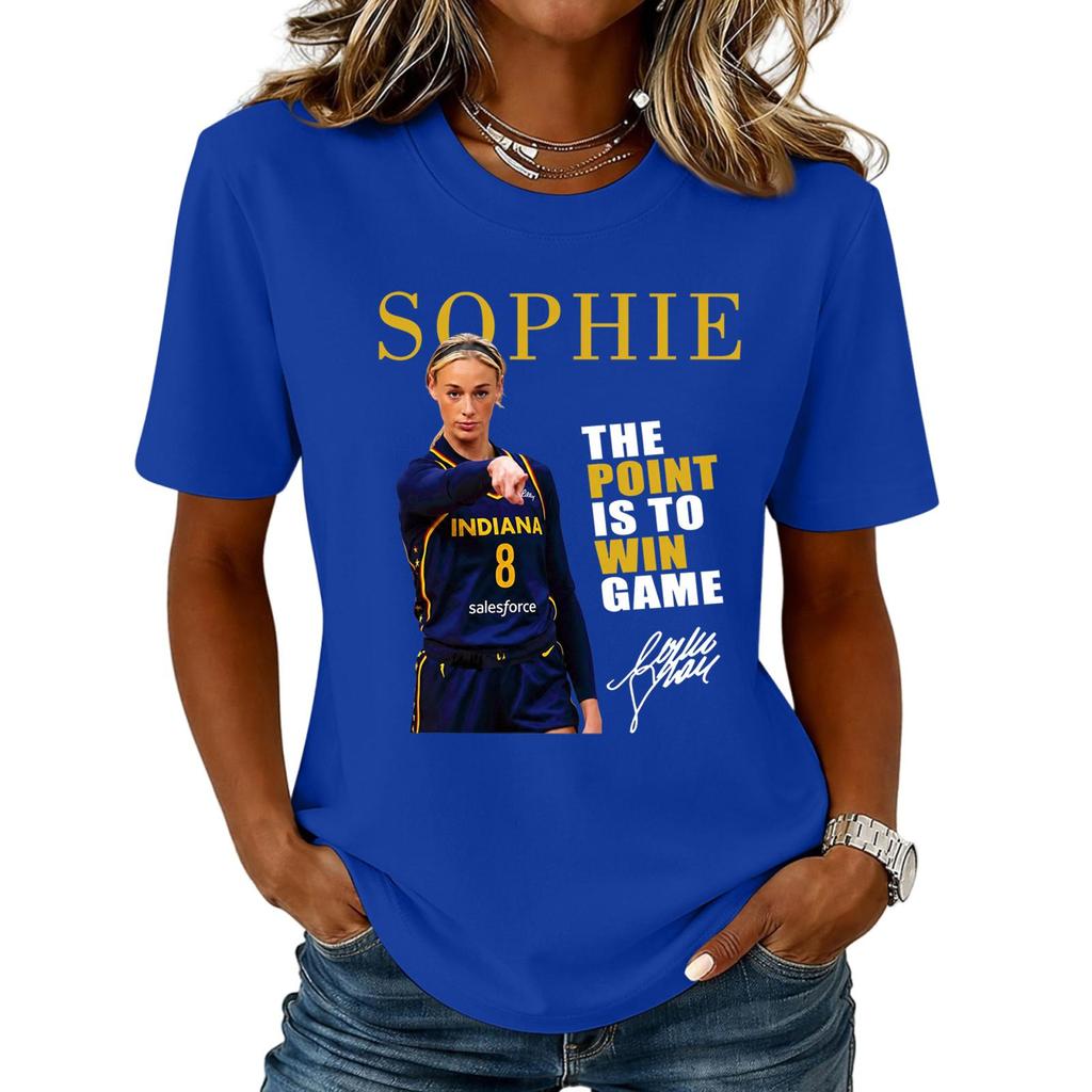 Unisex Casual Letter Print Neck Short Sleeve T-Shirt for Everyday Wear