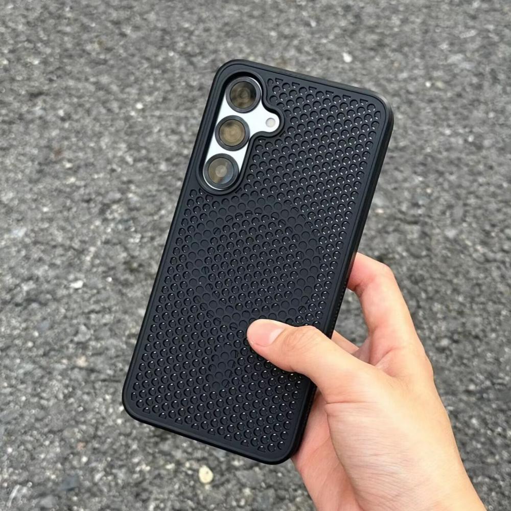 Phone Case Cswo02 Armor Cooling Breathable For Magsafe Shell Case For Samsung S26 S25 S24 S23 S22 Ultra Plus Fe Shockproof Heat Dissipation Cover