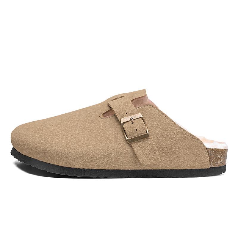 Factory Special Boken Head Cotton Slippers Men's and Women's Indoor Velvet Warm Drag Men's Foreign Trade Household Cotton Slippers