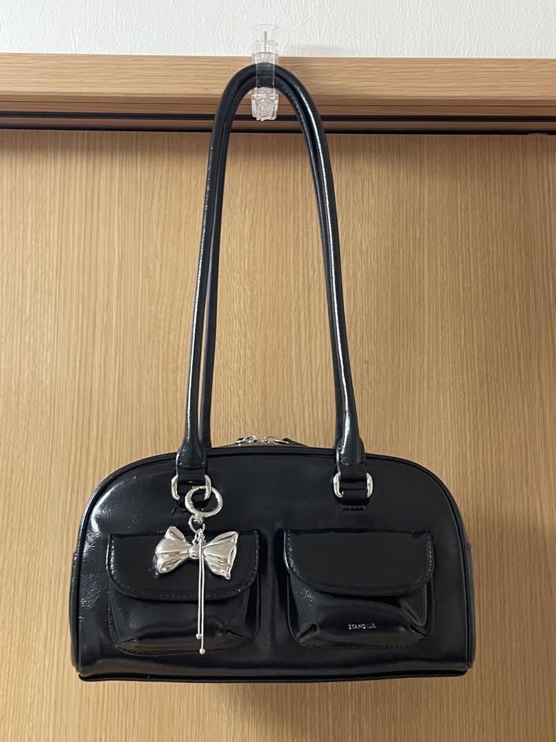 

[USED] STANDOIL Chubby Bag Black Shoulder Bag with Bonus