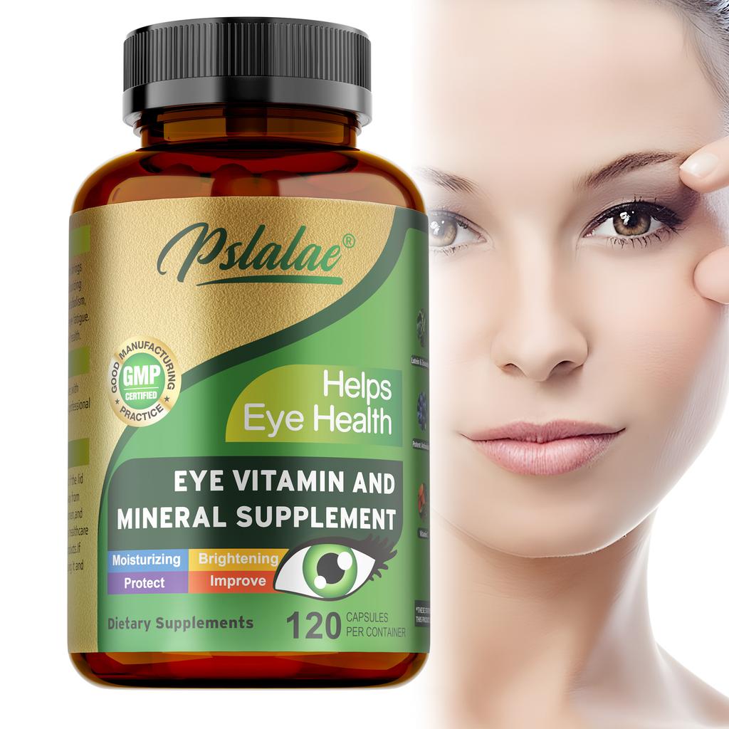 Pslalae - Vitamin and Mineral Supplement - With Lutein and Zeaxanthin - Eye Health