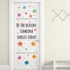 Golden Stars Children Color English Proverbs Kindergarten Home Decoration Wall Stickers Decorative Layout Wall Stickers