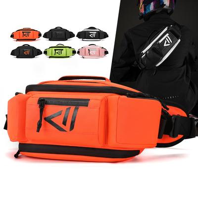 Nowa Nerka Torba na Klatkę Piersiową do Jazdy Motocyklem Motocyklowa Odblaskowa Wielofunkcyjna Wodoodporna Torba Crossbody o Dużej Pojemności