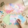 DIY Scrapbook Background Paper 12 Sheets Watercolor Pattern Paper For Journal Decoration