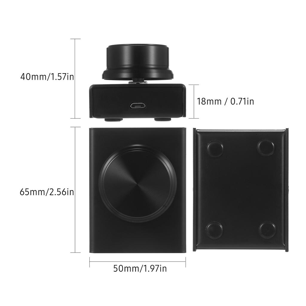 USB Volume Control Knob One Key Mute Volume Controller for Computer Laptop Plug and Play PC Speaker Audio Adjuster